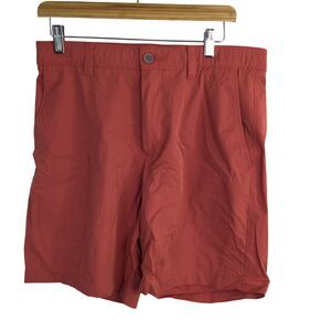 Southern Tide Mens Brrr die 8" Performance Stretch Golf Shorts Red Size W34